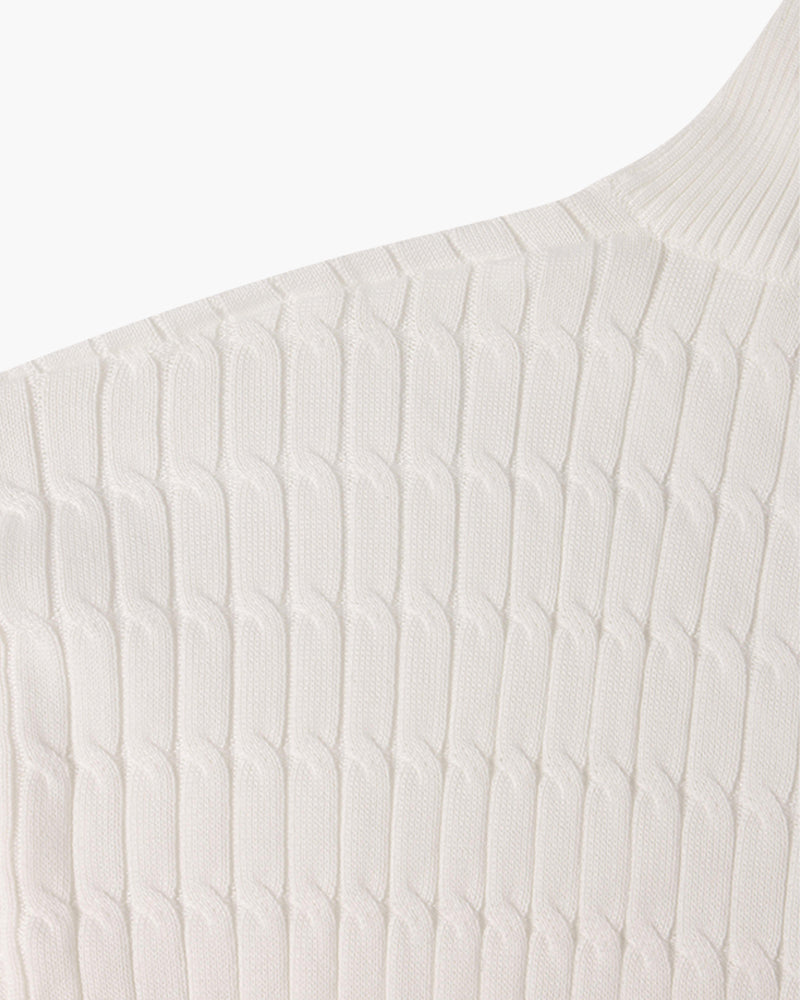 GWANGJU Pull à Demi-Fermeture Éclair